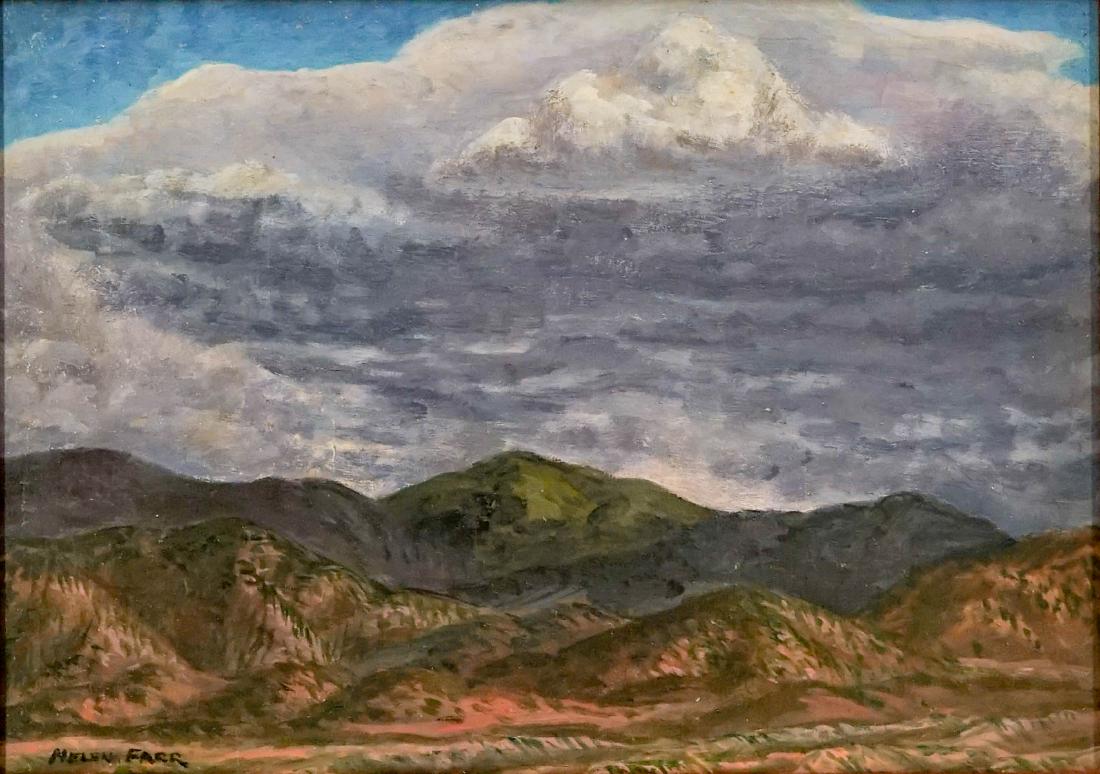 Helen Farr Sloan Framed Original Oil Painting (1 of 4)