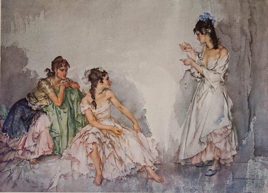 Russell Flint Signed Lithograph (1 of 4)