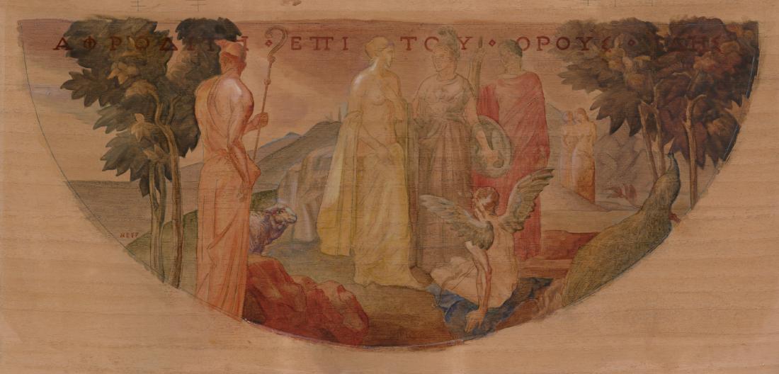 Earl Neff Original Artwork on Wood Veneer (1 of 4)