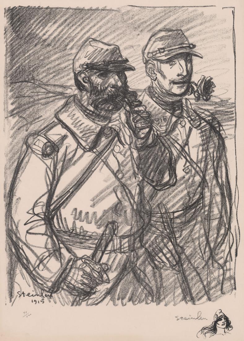 Theophile Steinlen Signed Lithograph (1 of 4)