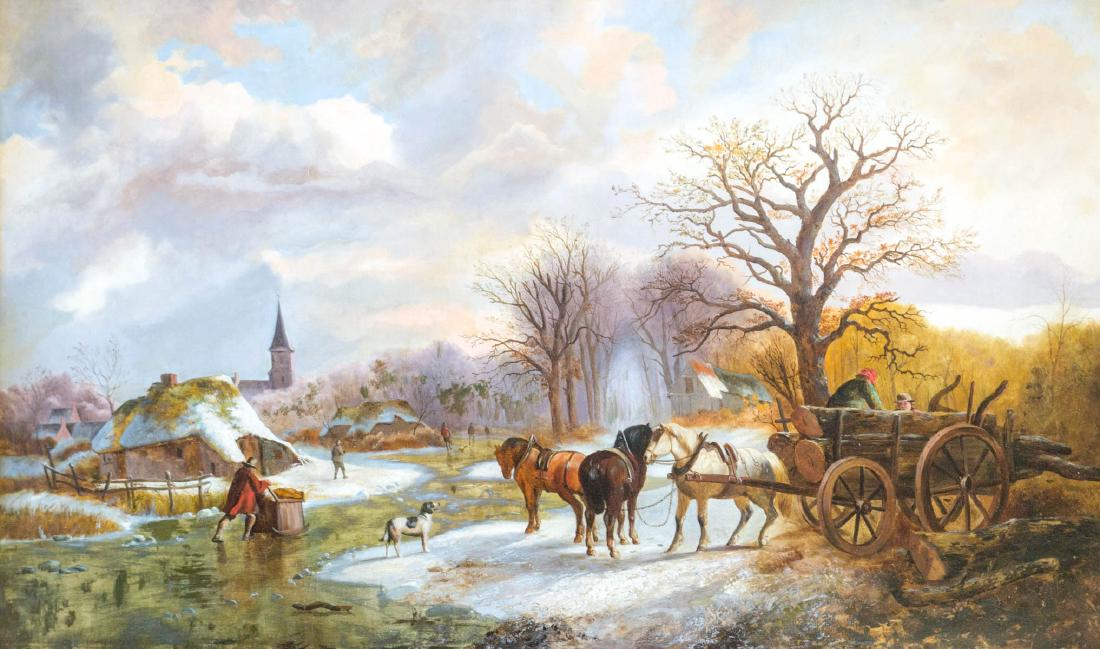 William Joseph Shayer (1811 - 1892) Large O/C (1 of 4)