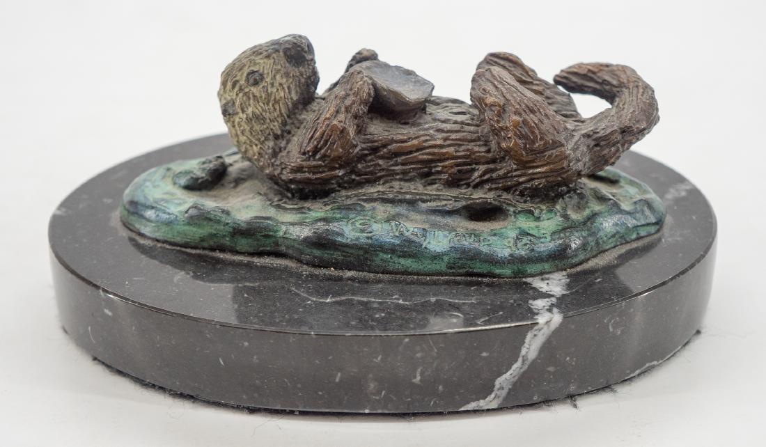 Wyland Signed Bronze Otter (1 of 4)