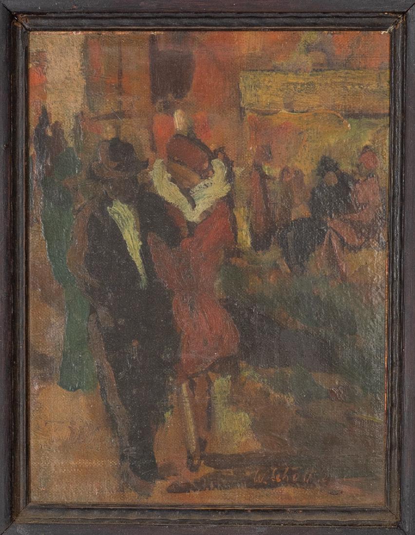 Walter Schottler (1904 - 1978) Oil Painting (1 of 5)
