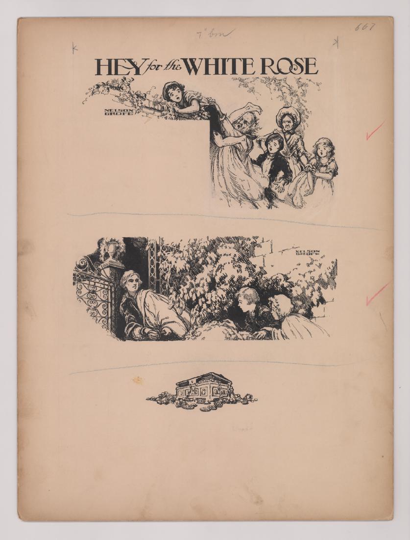 Nelson Grofe; 8 Plates, Original Illustrations (1 of 8)