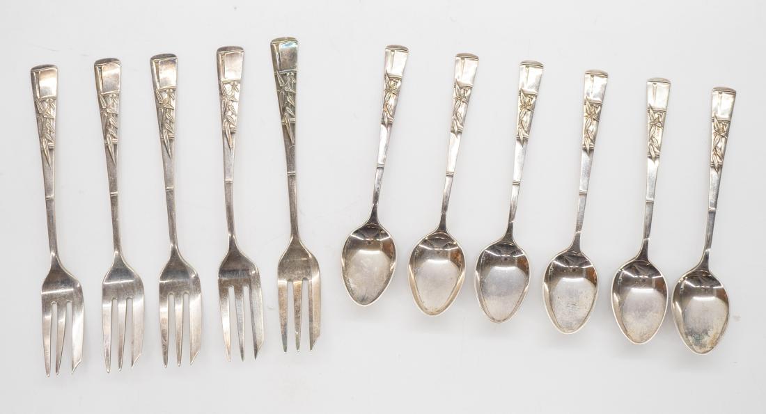 .950 Japanese Sterling Silver Cocktail Set (1 of 3)