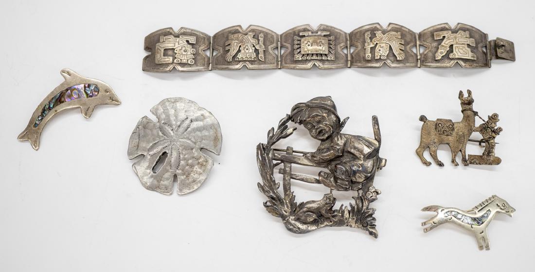 Mexican & South American Silver Plated Jewelry (1 of 1)