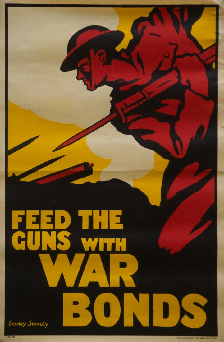 Sidney Stanley WWI War Bonds Poster (1 of 2)