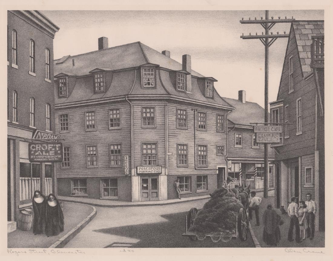 Alan Horton Crane Pencil Signed Lithograph (1 of 5)