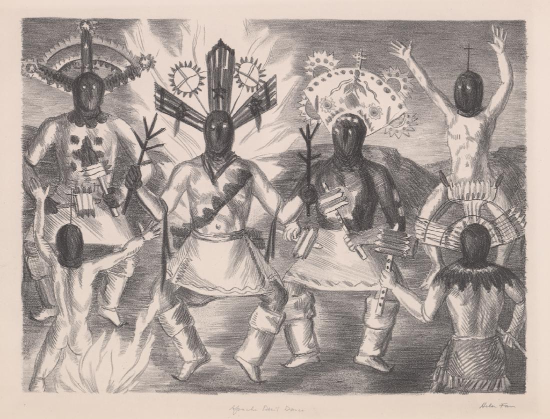 Helen Farr Sloan Lithograph (1 of 4)