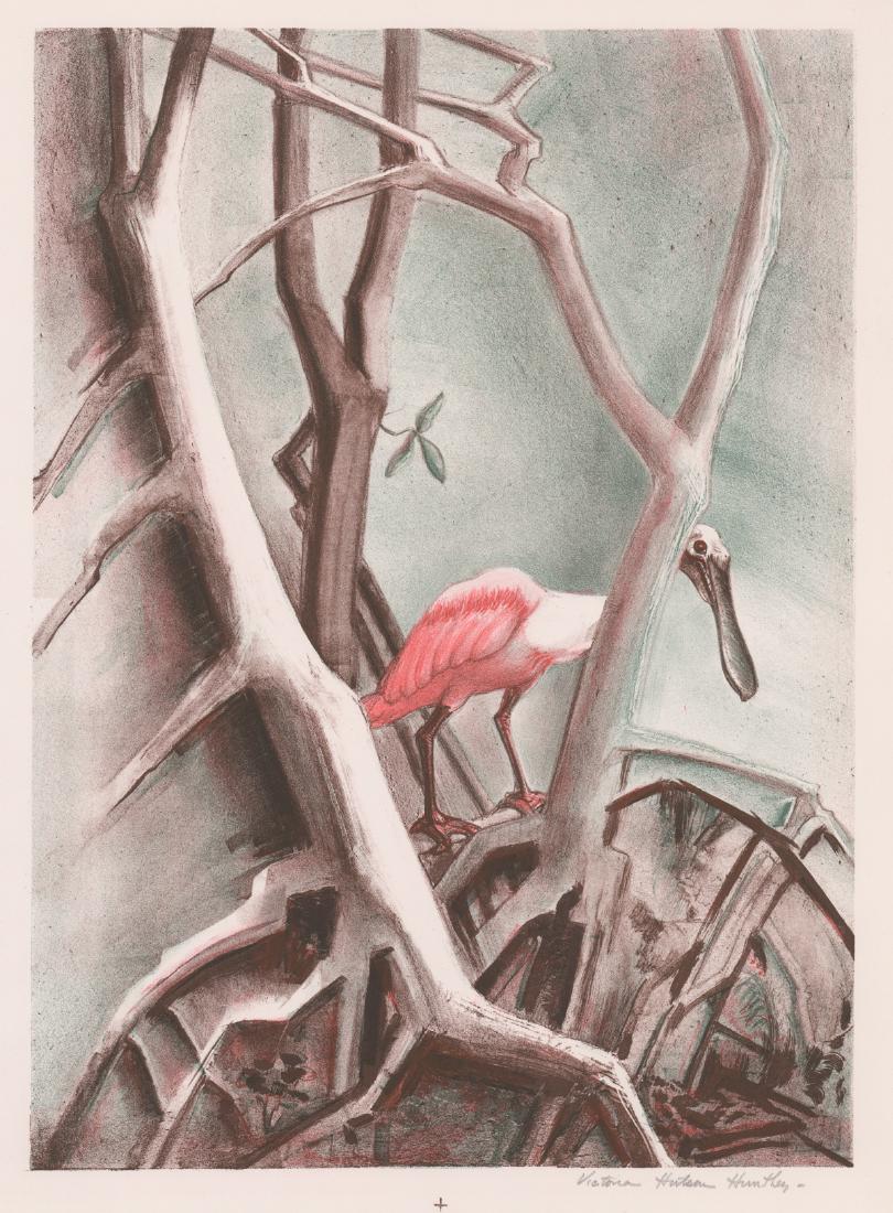 Victoria Hutson Huntley Lithograph (1 of 4)