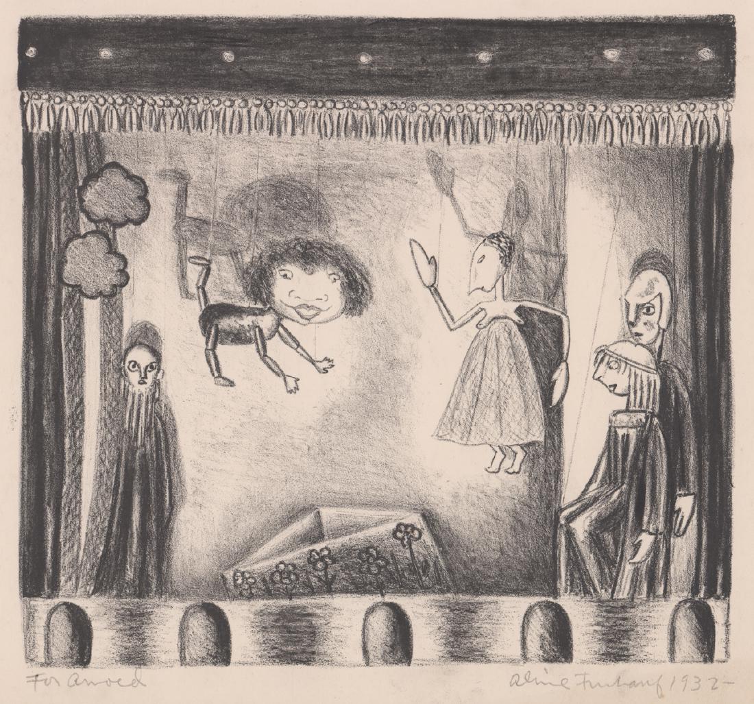 Aline Fruhauf Pencil Signed Lithograph (1 of 4)