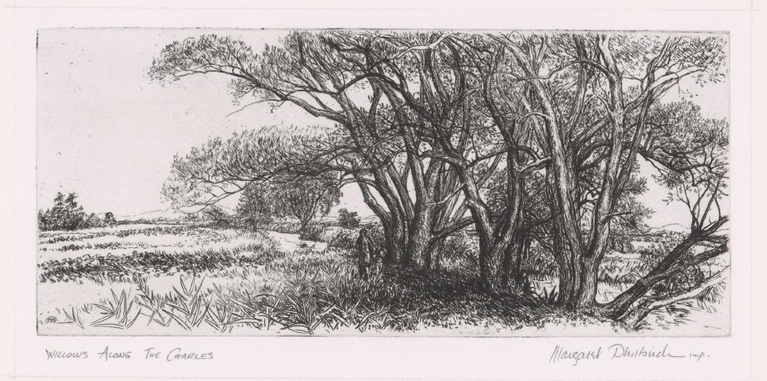 Margaret Elder Philbrick (1914 - 1999) Etching (1 of 4)
