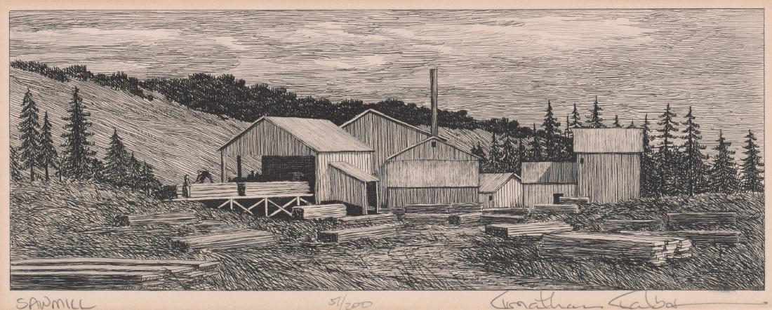 Jonathan Talbot Pencil Signed Etching (1 of 4)