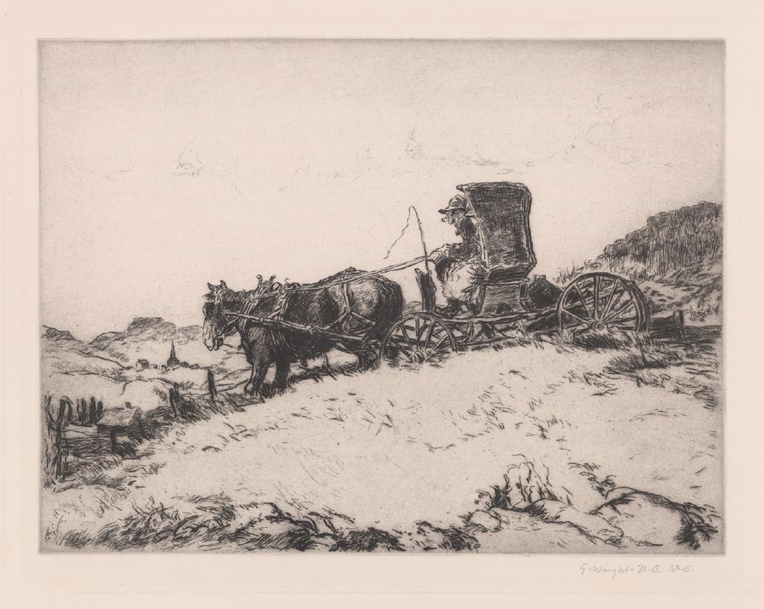 George Hand Wright Etching (1 of 4)
