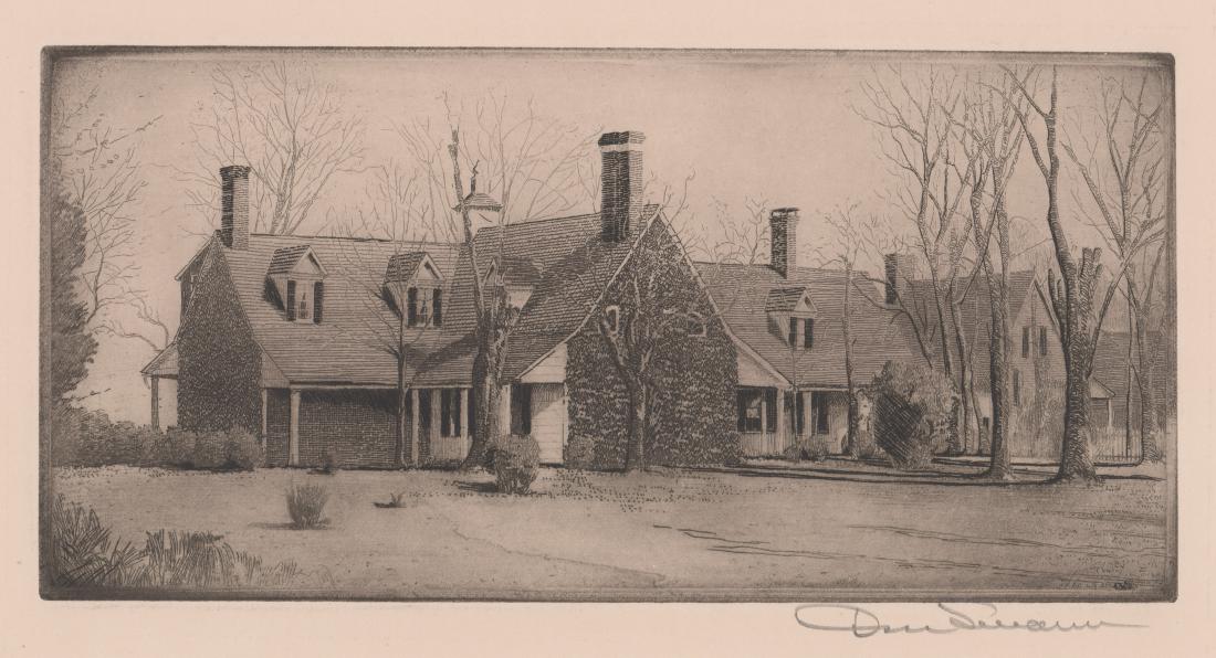 Don Swann Etching (1 of 4)