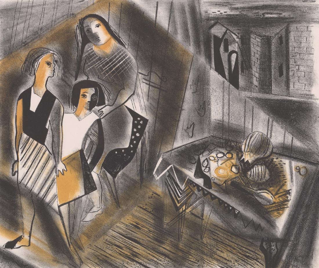 WPA era Lithograph (1 of 3)