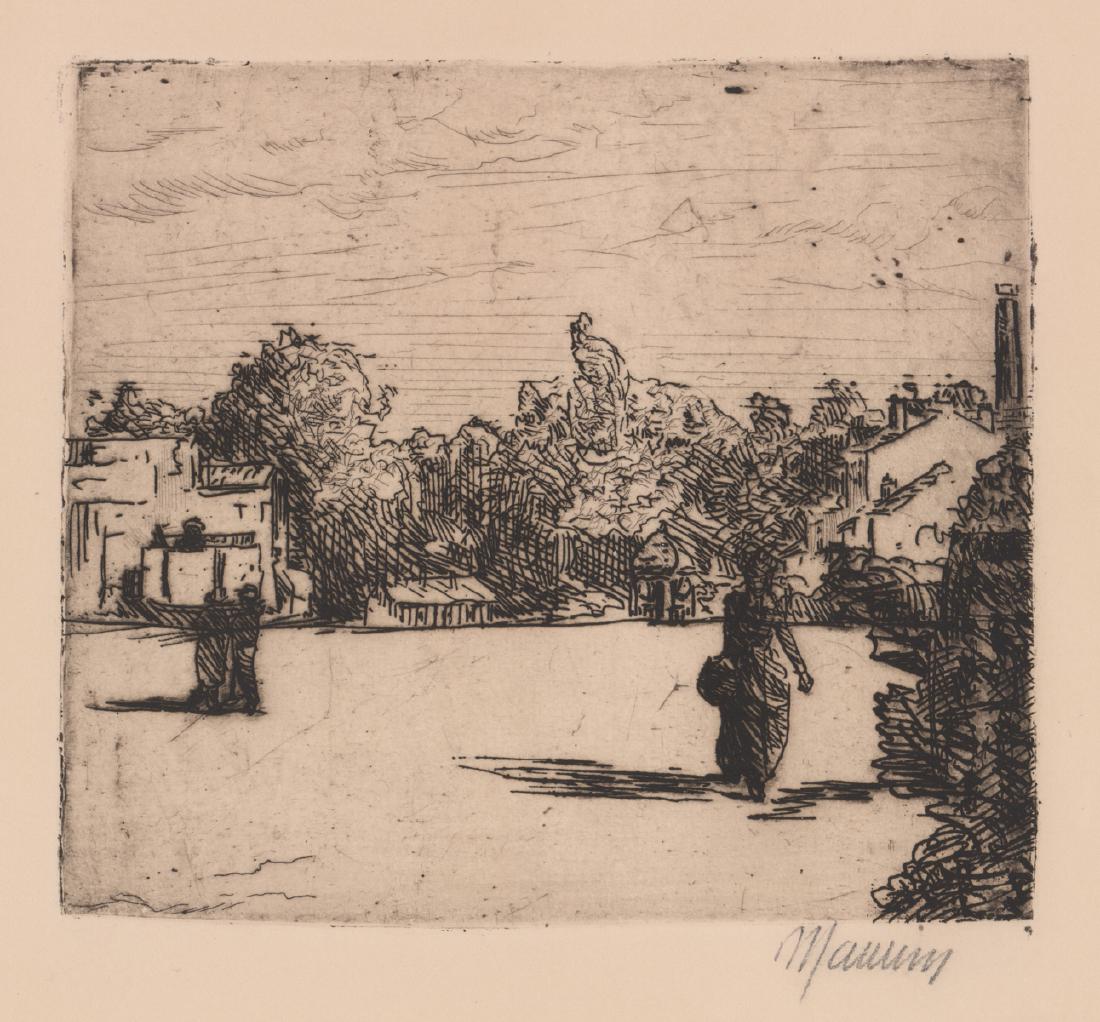 Charles Maurin Etching (1 of 4)