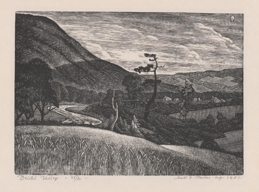James D. Havens Wood Engraving (1 of 4)