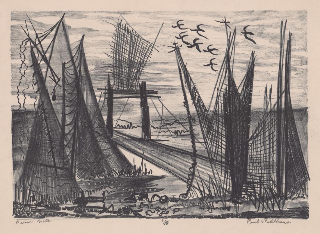 Paul Feldhaus Pencil Signed Lithograph (1 of 4)