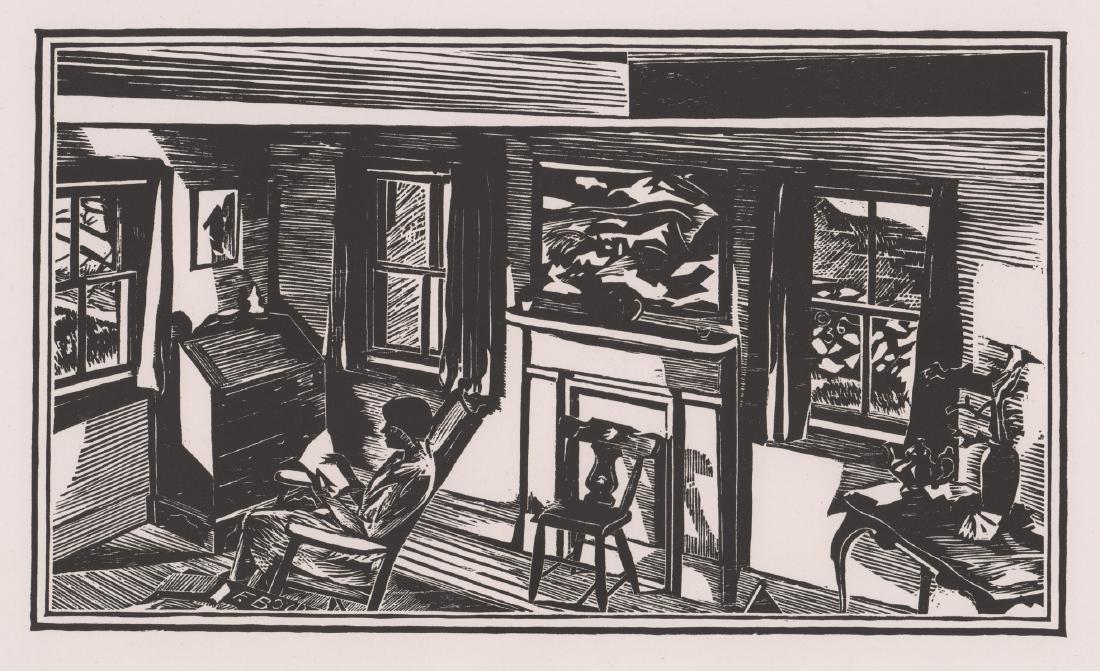 Fiske Boyd Woodcut (1 of 4)