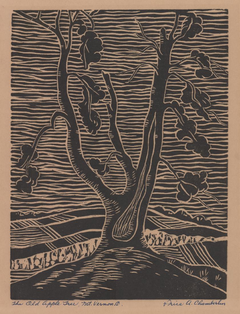 Price Chamberlin Linocut (1 of 4)