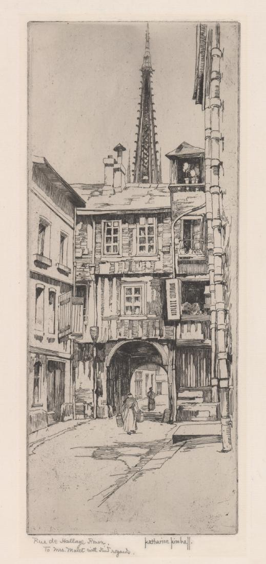 Katharine Kimball Etching (1 of 4)