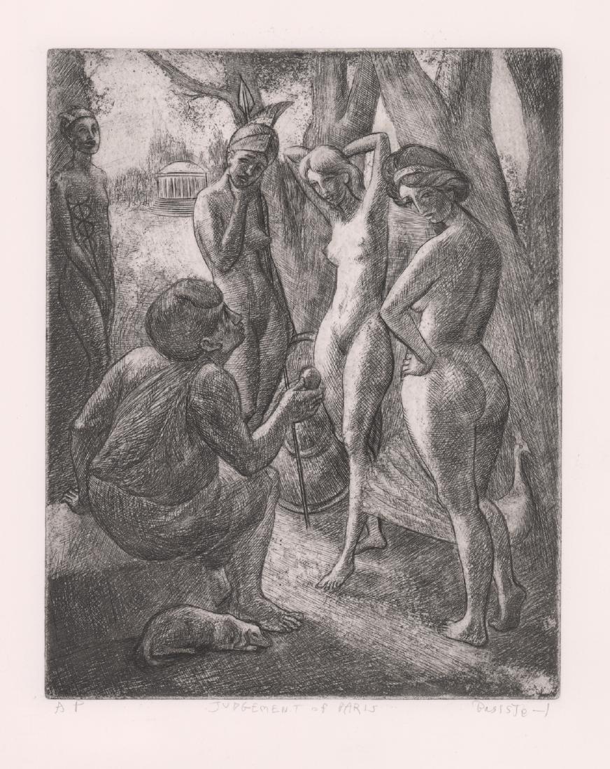 Eli Levin Artist's Proof Pencil Signed Etching (1 of 4)