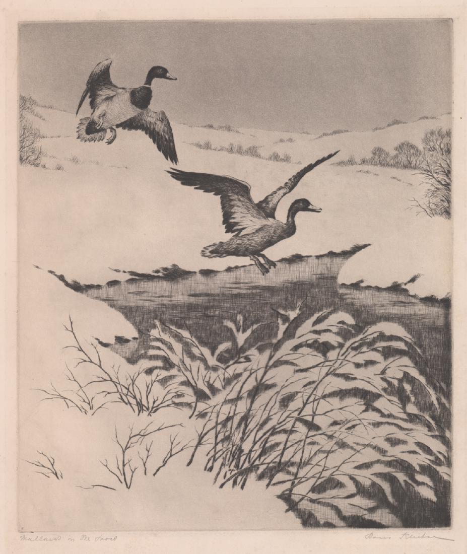 Hans Kleiber Etching (1 of 4)