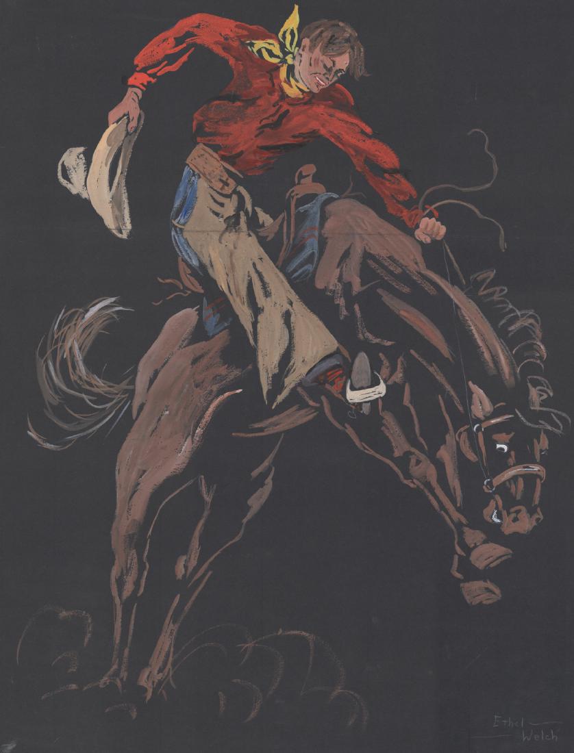 Ethel Welch Signed Original Art (1 of 4)