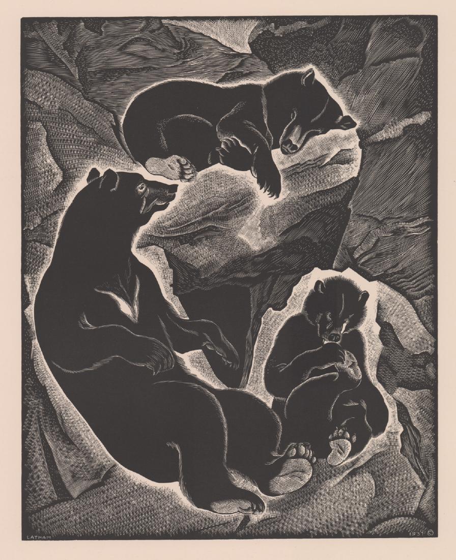 Barbara Latham Woodcut (1 of 4)