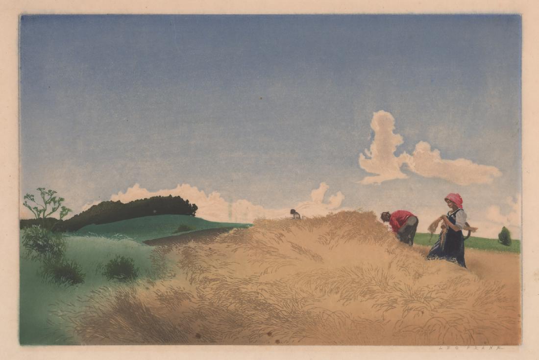 Leo Frank Pencil Signed Etching (1 of 4)