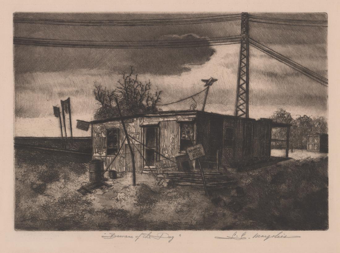 Samuel L. Margolies Pencil Signed Etching (1 of 4)