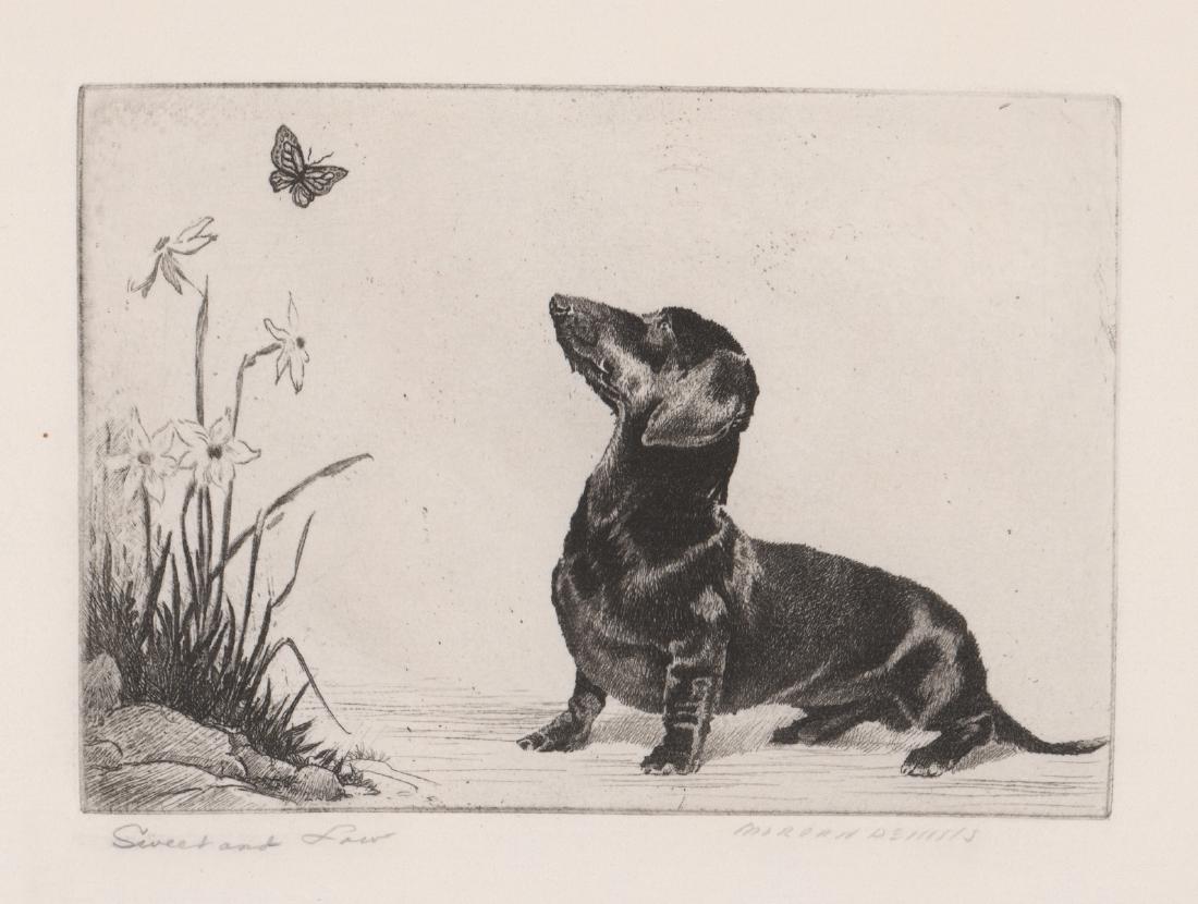 Morgan Dennis Pencil Signed Etching (1 of 5)