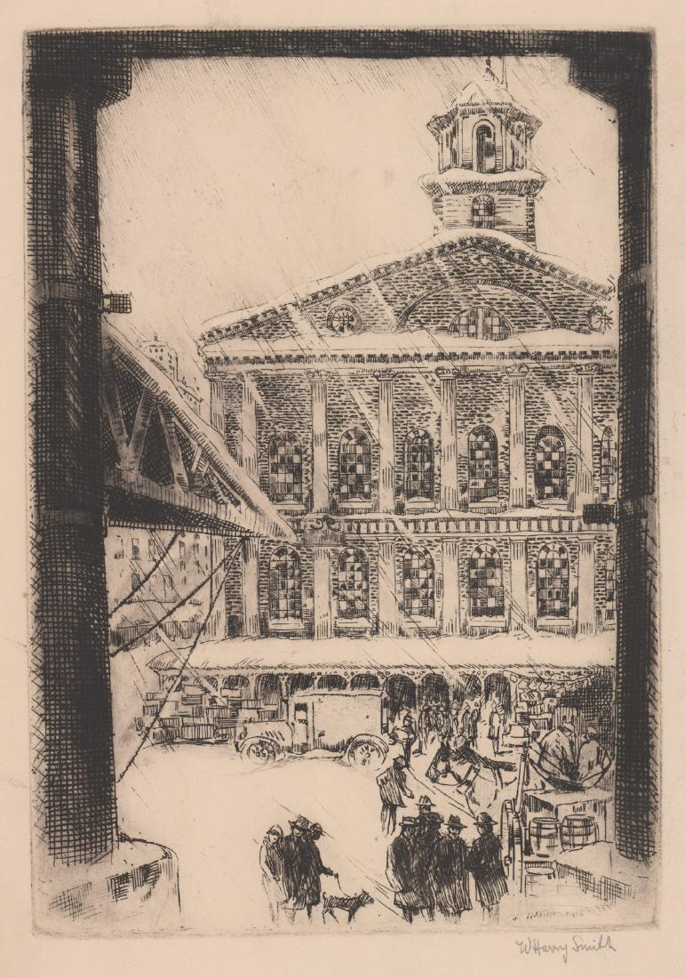 William Harry Smith (Massachusetts) Etching (1 of 4)