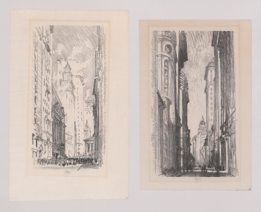 Two Joseph Pennell Lithographs (1 of 5)