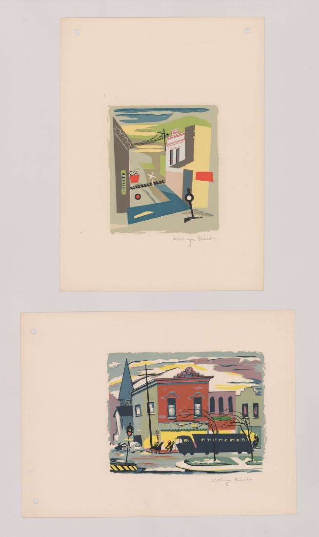 Two Kathryn Fulwider Pencil Signed Serigraphs (1 of 5)