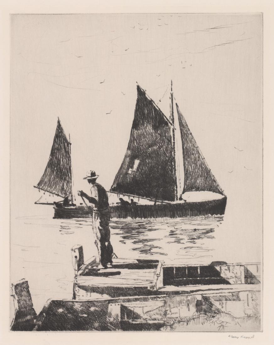 Philip Kappel Etching (1 of 4)