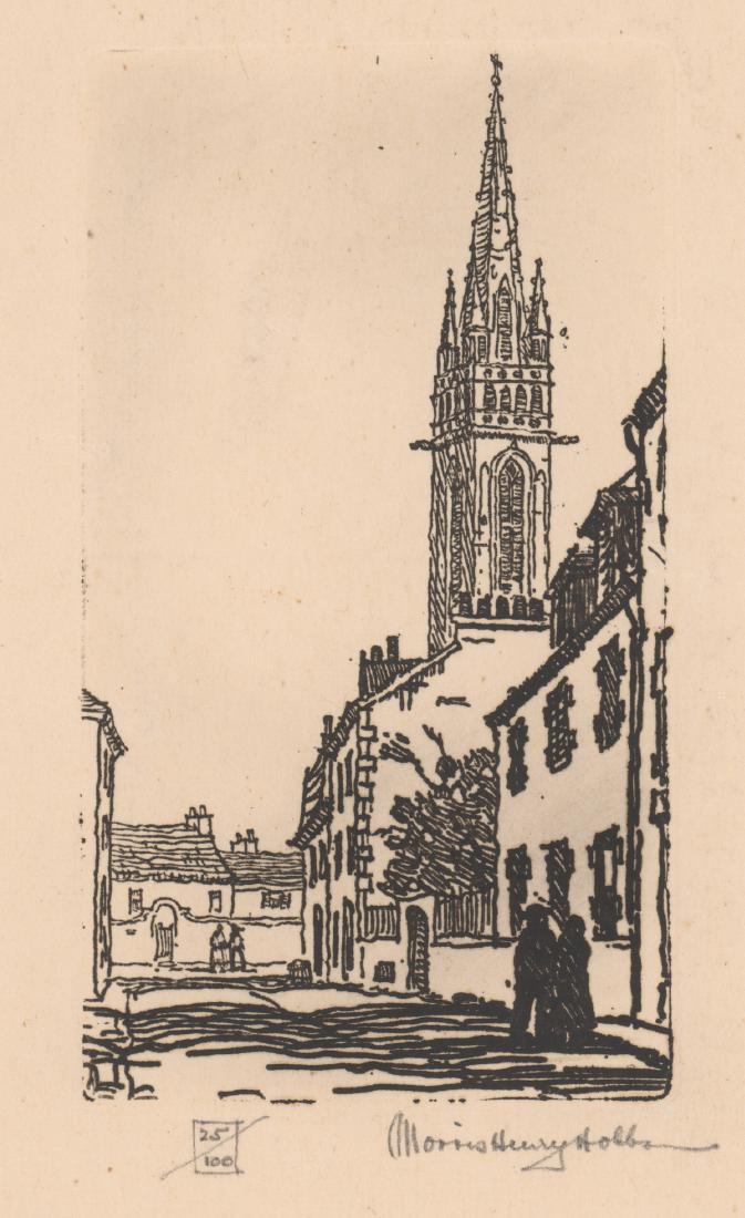 Morris Henry Hobbs Etching (1 of 4)