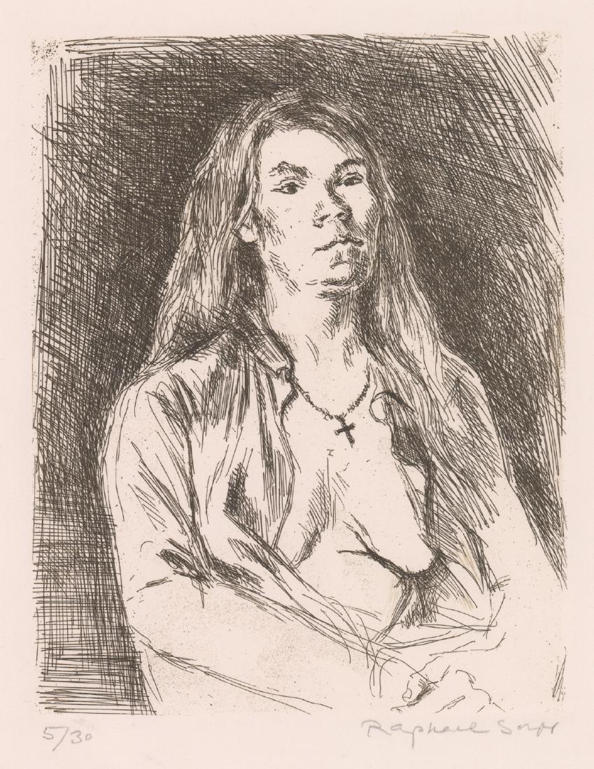 Raphael Soyer Etching (1 of 4)