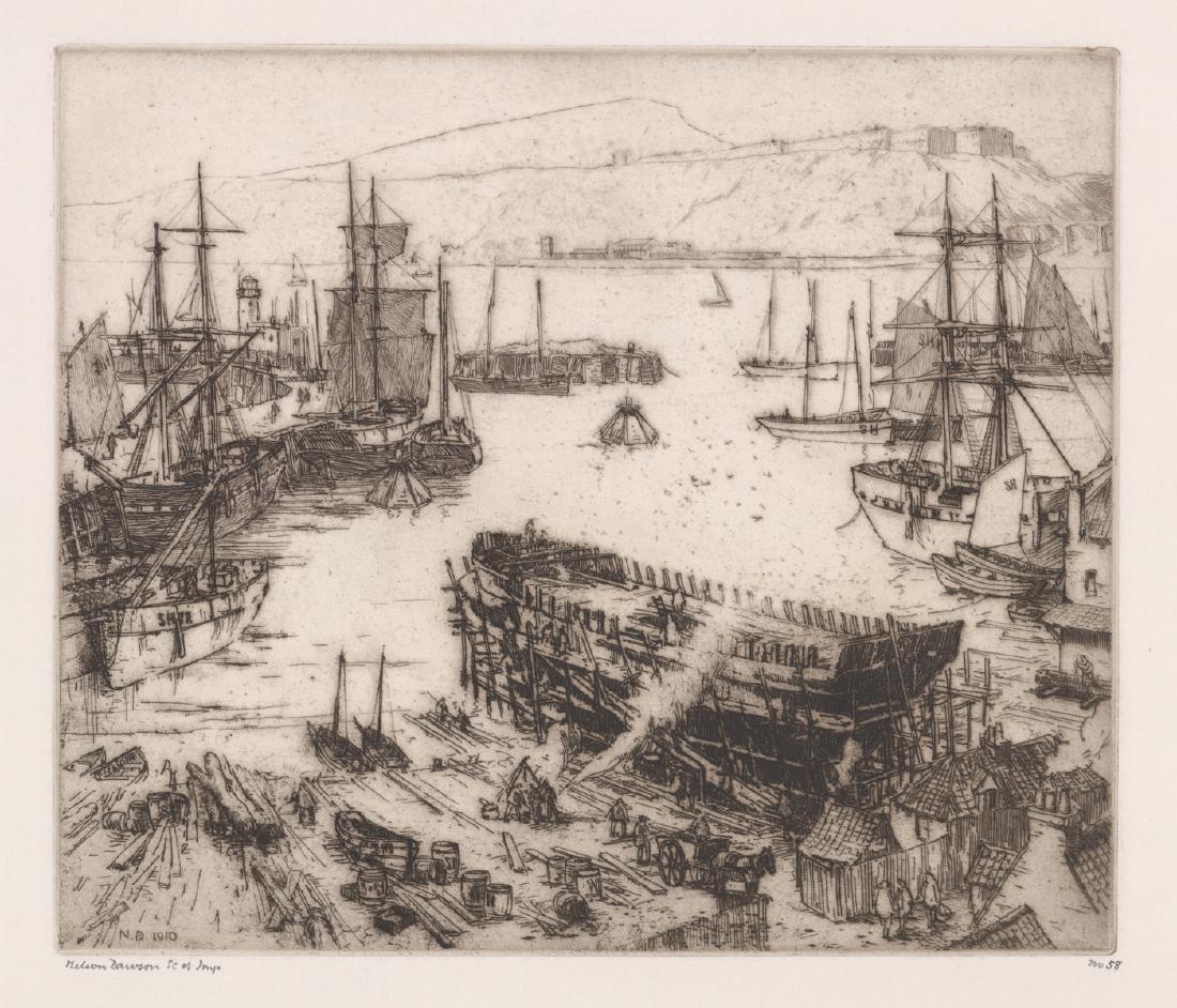 Nelson Dawson Etching (1 of 5)