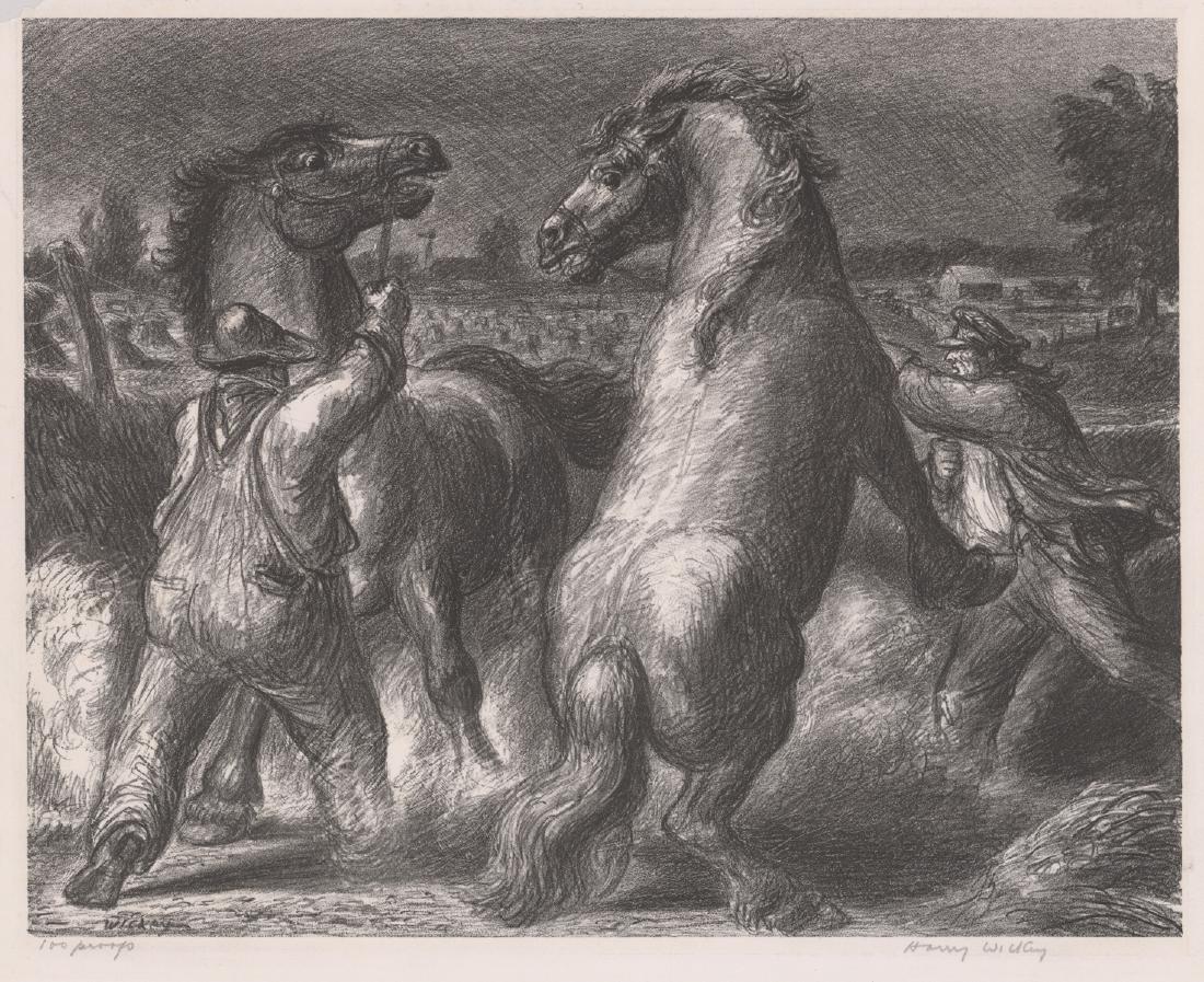 Harry Wickey Lithograph (1 of 5)