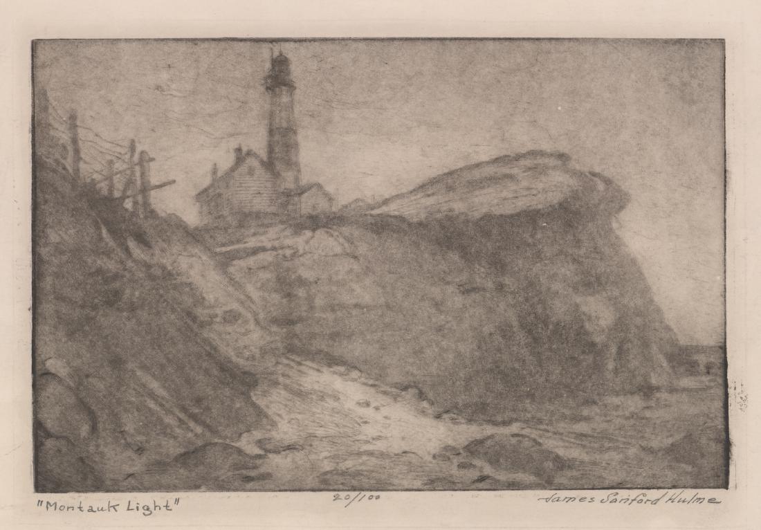 James Sanford Hulme Etching (1 of 6)