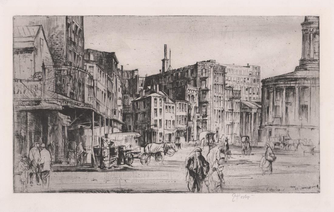 Earl Horter Etching (1 of 4)