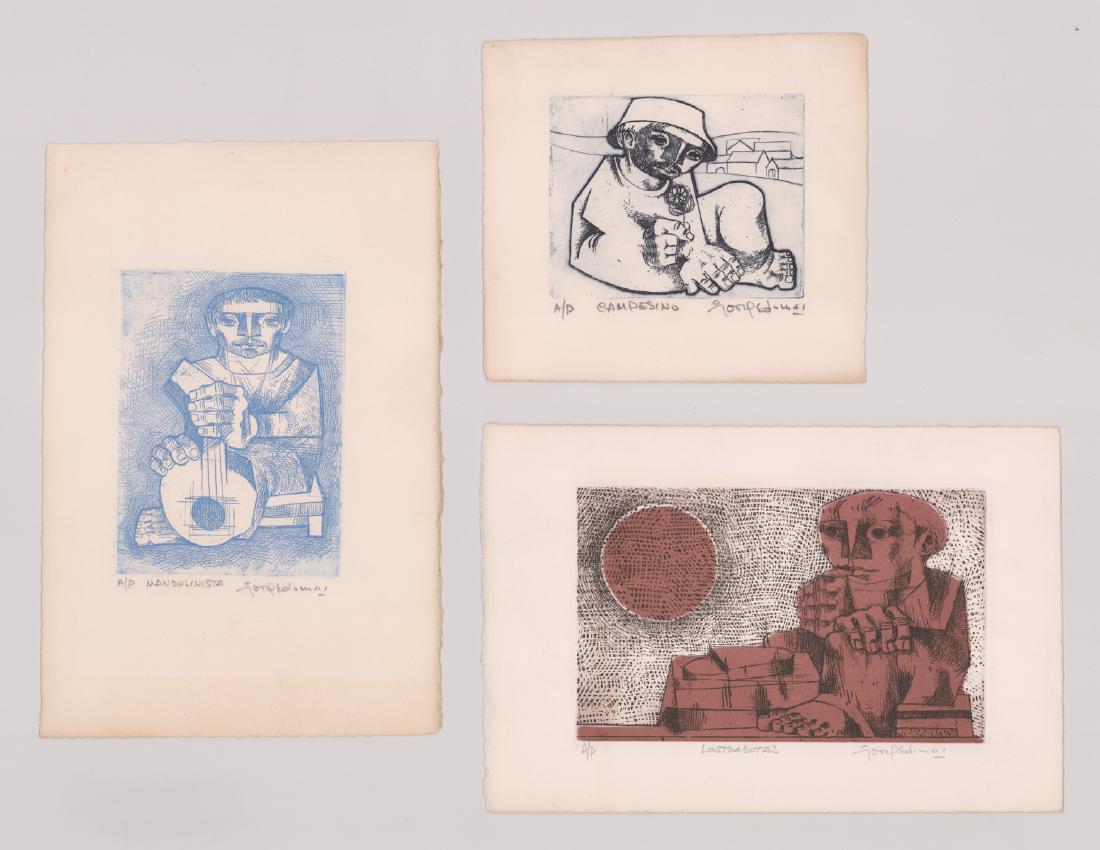 Jorge Dumas Artist's Proof Etchings (1 of 7)