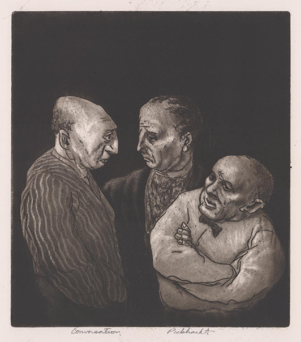 Carl Pickhardt Etching (1 of 5)