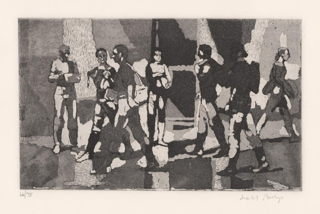 Isabel Bishop Etching (1 of 5)