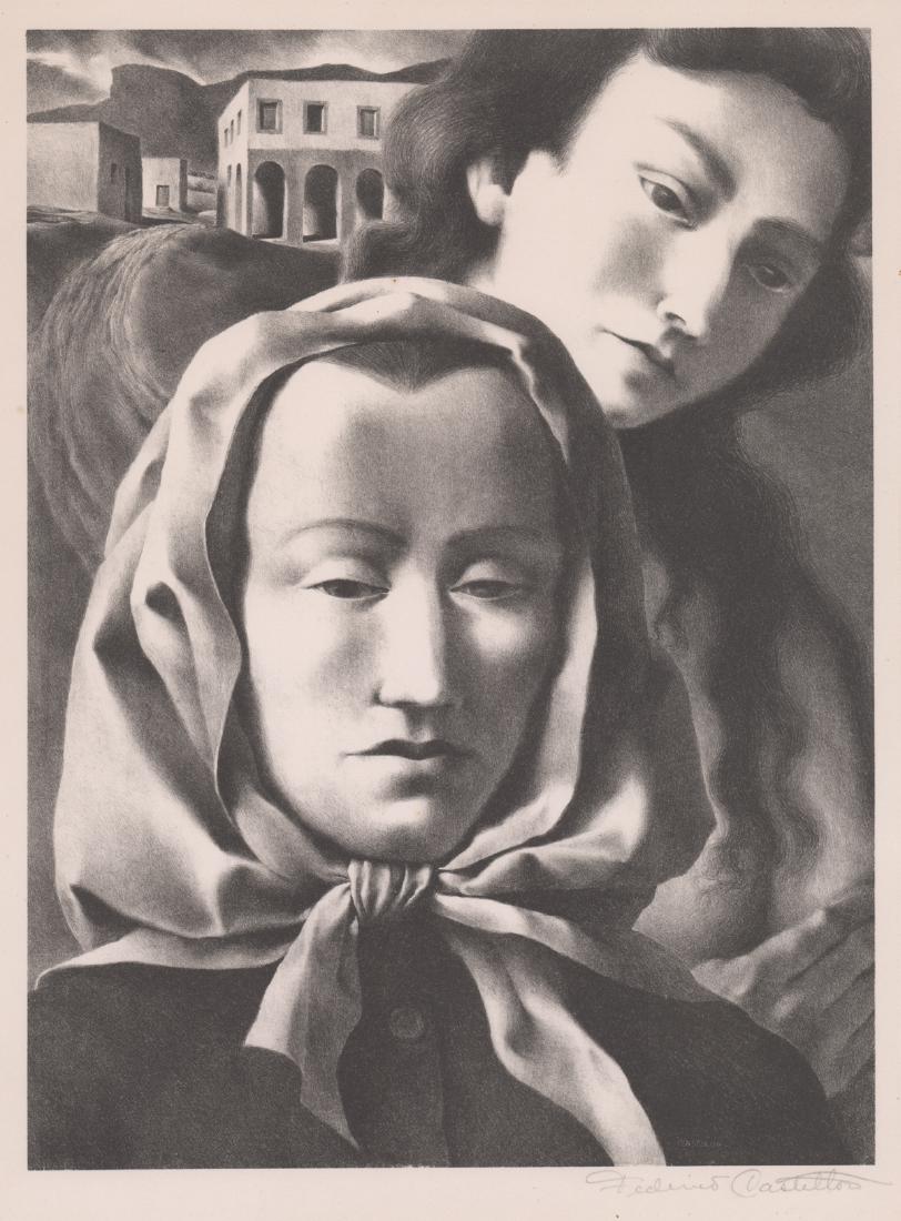 Federico Castellon Lithograph (1 of 4)