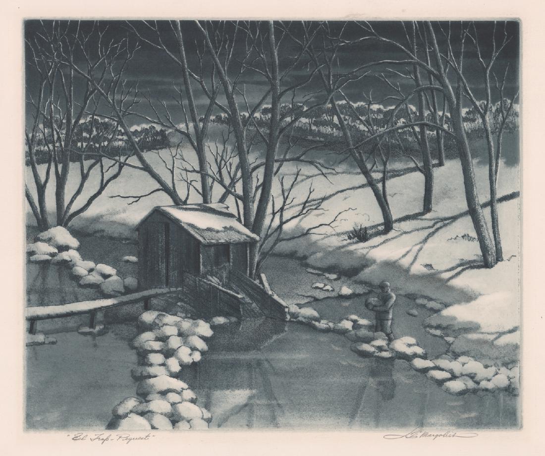 Samuel L. Margolies (1897 - 1974) Etching (1 of 5)