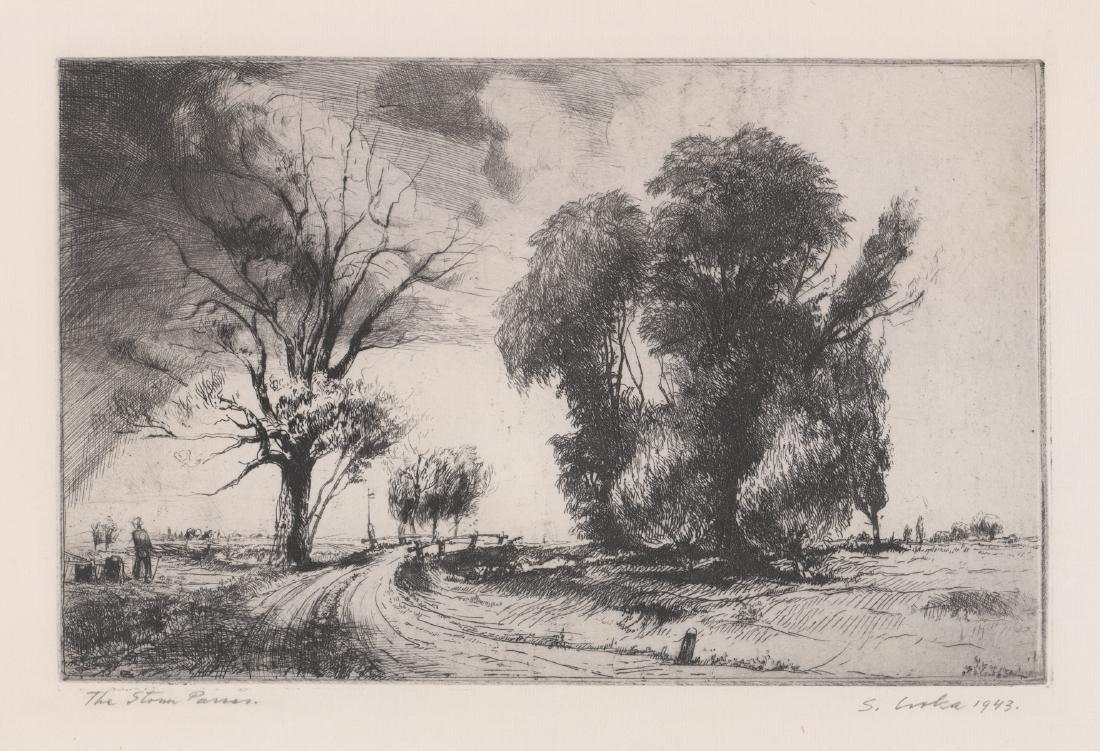 Stephen Csoka Etching (1 of 5)