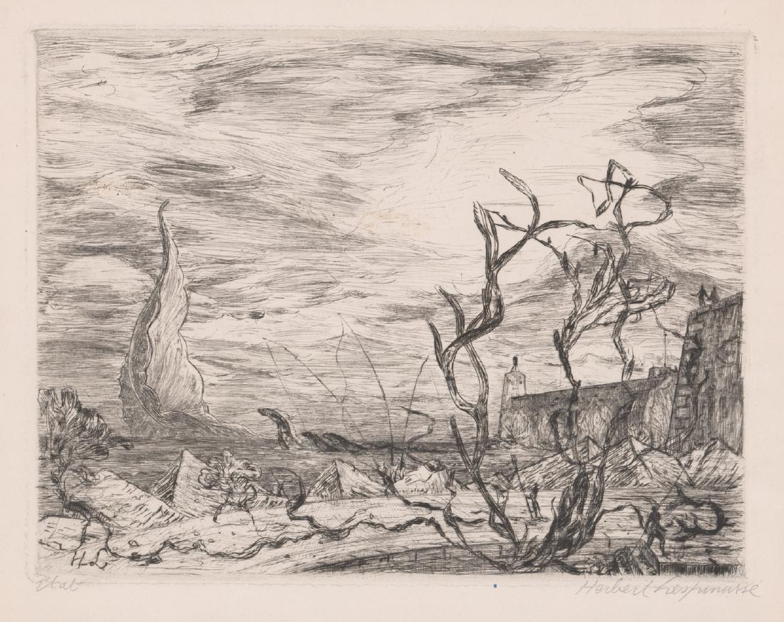 Herbert Lespinasse (1884 - 1972) Etching (1 of 5)